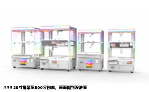 ### 20寸屏幕配800分辨率，画面糊到没法看