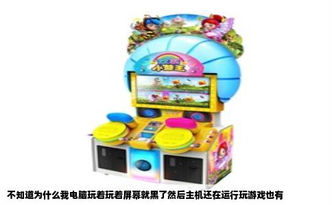 不知道为什么我电脑玩着玩着屏幕就黑了然后主机还在运行玩游戏也有
