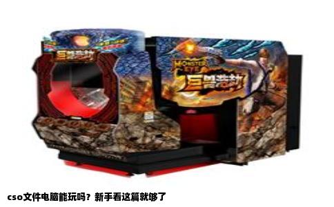 cso文件电脑能玩吗？新手看这篇就够了