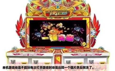 单机游戏总是不能玩每次打开游戏时总是出现一个图片然后就关了。