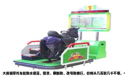 大排量摩托车轮胎水很深，假货、翻新胎、改号胎横行，价格从几百到几千不等，一旦装上假胎，高速行驶时爆胎的后果不堪设想。鉴别真伪不能只看外观，要综合看做工、日期、编码和内部结构。