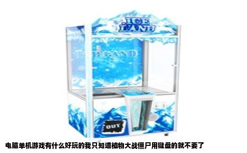 电脑单机游戏有什么好玩的我只知道植物大战僵尸用键盘的就不要了