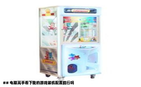 ## 电脑高手看下我的游戏装机配置能行吗