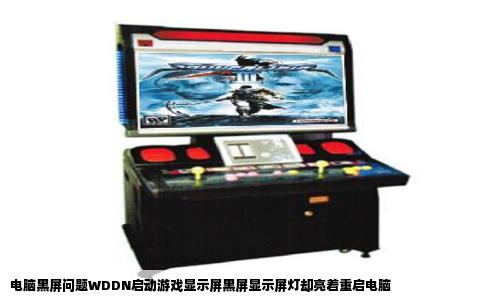 电脑黑屏问题WDDN启动游戏显示屏黑屏显示屏灯却亮着重启电脑