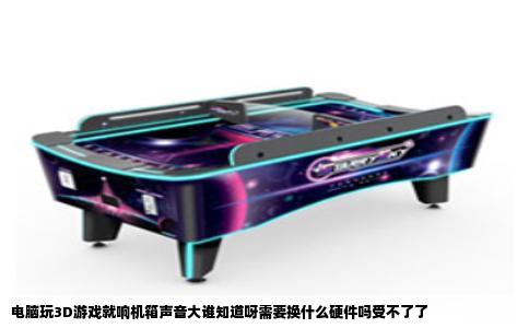 电脑玩3D游戏就响机箱声音大谁知道呀需要换什么硬件吗受不了了