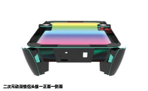 二次元动漫情侣头像一正面一侧面