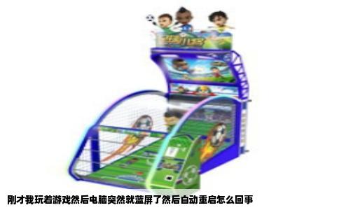 刚才我玩着游戏然后电脑突然就蓝屏了然后自动重启怎么回事