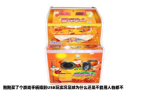 刚刚买了个游戏手柄插到USB玩实况足球为什么还是不能用人物都不