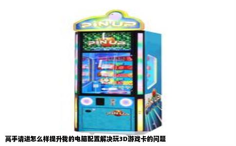 高手请进怎么样提升我的电脑配置解决玩3D游戏卡的问题