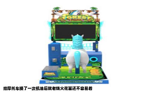 给摩托车换了一次机油后就老烧火花塞还不容易着