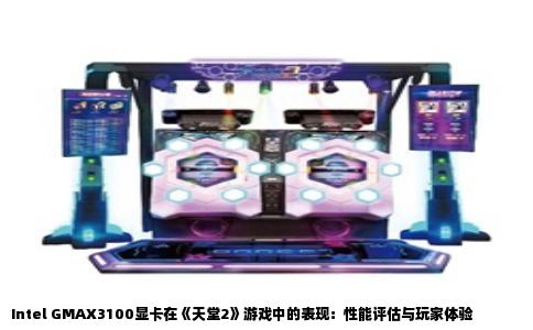 Intel GMAX3100显卡在《天堂2》游戏中的表现：性能评估与玩家体验
