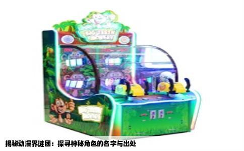 揭秘动漫界谜团：探寻神秘角色的名字与出处