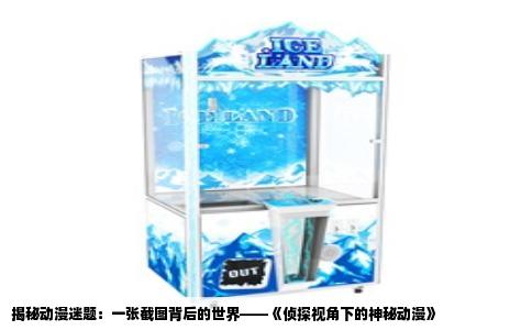 揭秘动漫迷题：一张截图背后的世界——《侦探视角下的神秘动漫》
