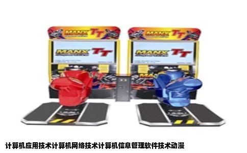 计算机应用技术计算机网络技术计算机信息管理软件技术动漫