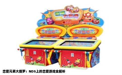 恋爱元素大搜罗：NDS上的恋爱游戏全解析
