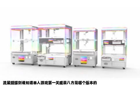 流星蝴蝶剑谁知道单人游戏第一关威震八方是哪个版本的