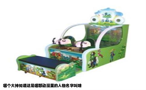 哪个大神知道这是哪部动漫里的人物名字叫啥