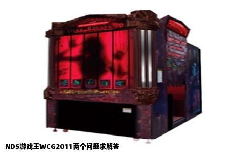 NDS游戏王WCG2011两个问题求解答