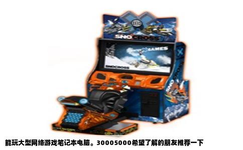 能玩大型网络游戏笔记本电脑。30005000希望了解的朋友推荐一下