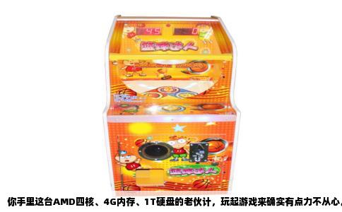 你手里这台AMD四核、4G内存、1T硬盘的老伙计，玩起游戏来确实有点力不从心。这配置搁当年是主流，放现在跑个《英雄联盟》都嫌卡，更别说吃配置的3A大作了。不过别急着扔，咱花小钱也能把它救活，关键就在内存和显卡这两件套上。