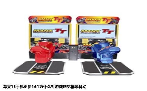 苹果13手机更新161为什么打游戏感觉屏幕抖动