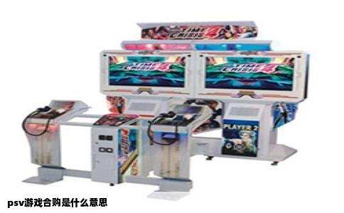psv游戏合购是什么意思