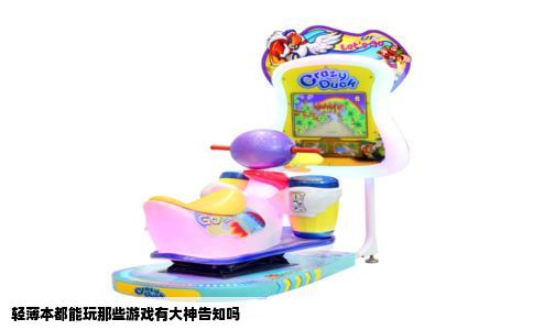 轻薄本都能玩那些游戏有大神告知吗