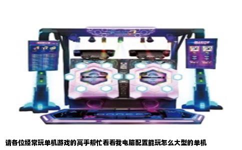 请各位经常玩单机游戏的高手帮忙看看我电脑配置能玩怎么大型的单机