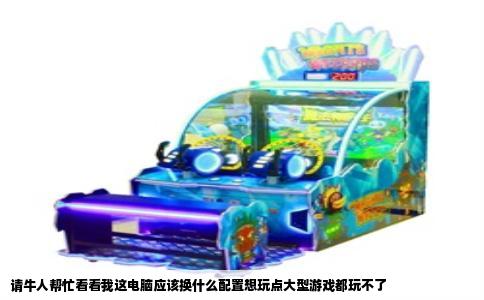 请牛人帮忙看看我这电脑应该换什么配置想玩点大型游戏都玩不了