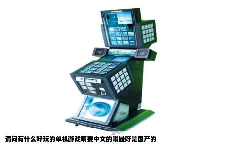 请问有什么好玩的单机游戏啊要中文的哦最好是国产的