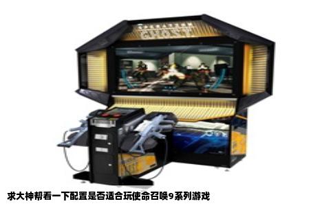 求大神帮看一下配置是否适合玩使命召唤9系列游戏