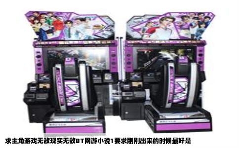求主角游戏无敌现实无敌BT网游小说1要求刚刚出来的时候最好是