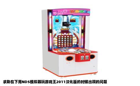 求助在下用NDS模拟器玩游戏王2011汉化版的时候出现的问题
