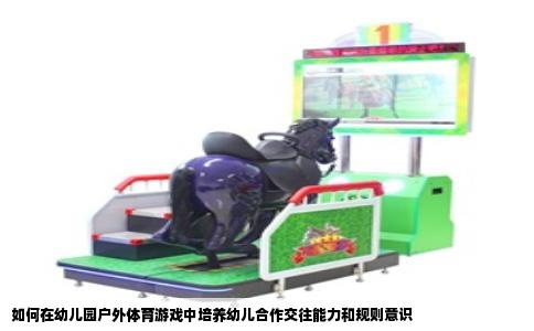 如何在幼儿园户外体育游戏中培养幼儿合作交往能力和规则意识