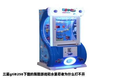 三星gti8250下载的跑酷游戏和水果忍者为什么打不开