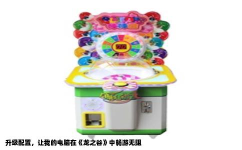 升级配置，让我的电脑在《龙之谷》中畅游无阻
