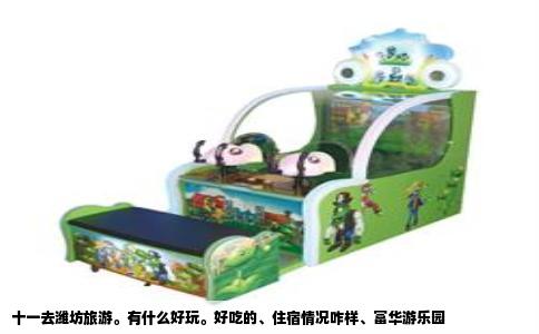 十一去潍坊旅游。有什么好玩。好吃的、住宿情况咋样、富华游乐园