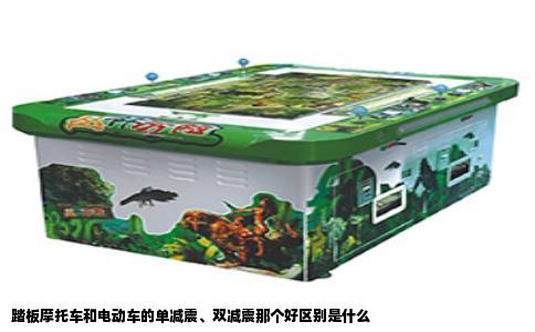 踏板摩托车和电动车的单减震、双减震那个好区别是什么