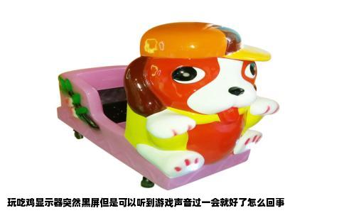 玩吃鸡显示器突然黑屏但是可以听到游戏声音过一会就好了怎么回事