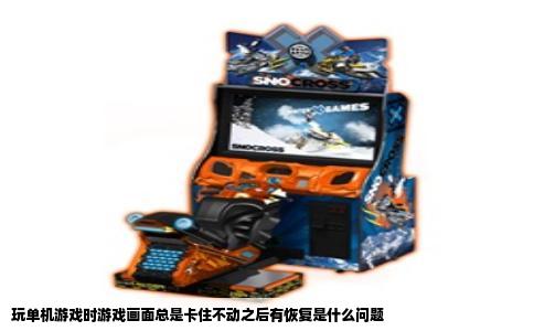 玩单机游戏时游戏画面总是卡住不动之后有恢复是什么问题