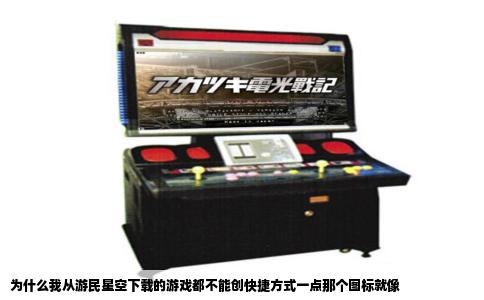 为什么我从游民星空下载的游戏都不能创快捷方式一点那个图标就像