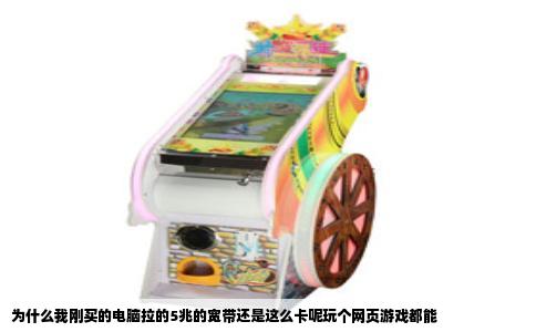 为什么我刚买的电脑拉的5兆的宽带还是这么卡呢玩个网页游戏都能