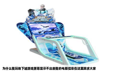 为什么我玩地下城游戏屏幕显示不出来我的电脑信息在这里跪求大家