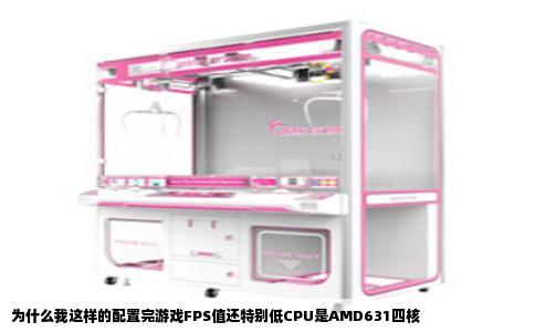 为什么我这样的配置完游戏FPS值还特别低CPU是AMD631四核