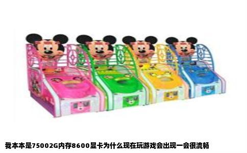 我本本是75002G内存8600显卡为什么现在玩游戏会出现一会很流畅