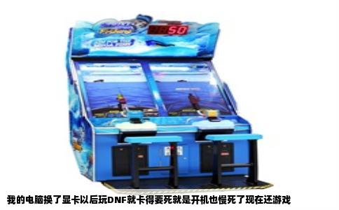 我的电脑换了显卡以后玩DNF就卡得要死就是开机也慢死了现在还游戏