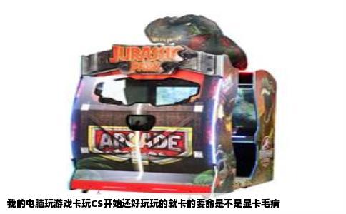 我的电脑玩游戏卡玩CS开始还好玩玩的就卡的要命是不是显卡毛病