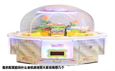 我的配置能玩什么单机游戏啊大家给推荐几个