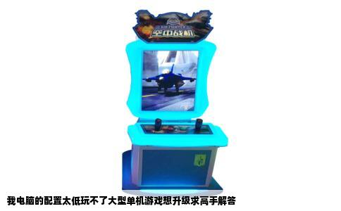 我电脑的配置太低玩不了大型单机游戏想升级求高手解答