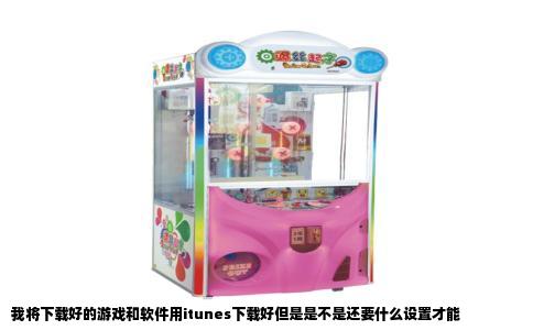 我将下载好的游戏和软件用itunes下载好但是是不是还要什么设置才能